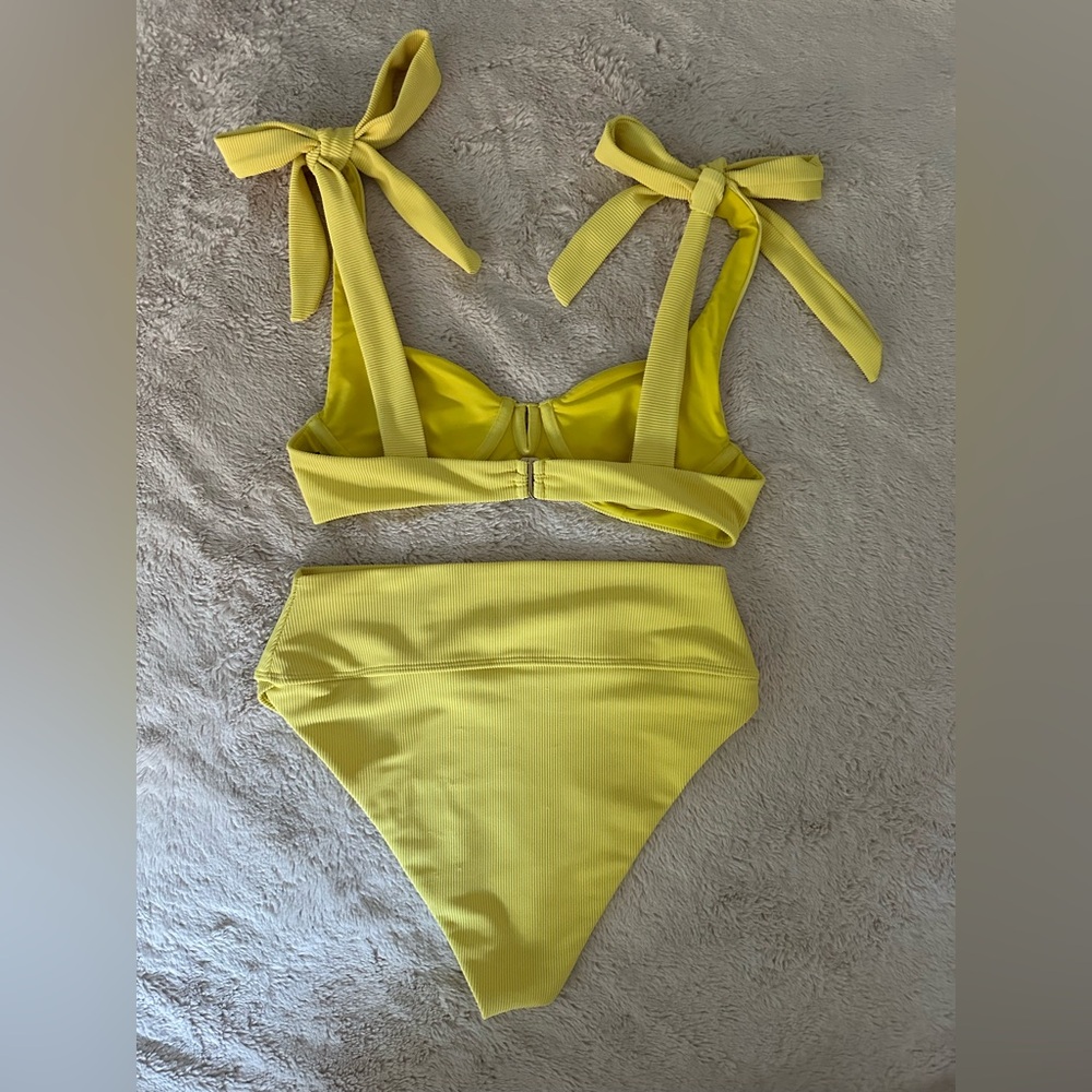 Beach Riot Yellow Bikini Set - Picture 5 of 6